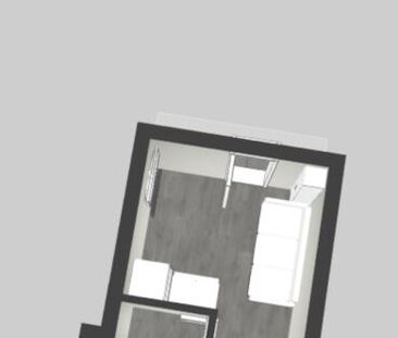 Newly built 1-room studio (13 m²) for rent from 01.03.2026 - Photo 3