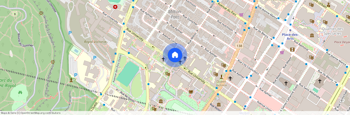 1 -, 3501, Rue University, QC, H3A 2A9, Montréal