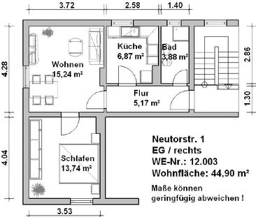 3 Zimmer – viel Platz zum Leben - Photo 1