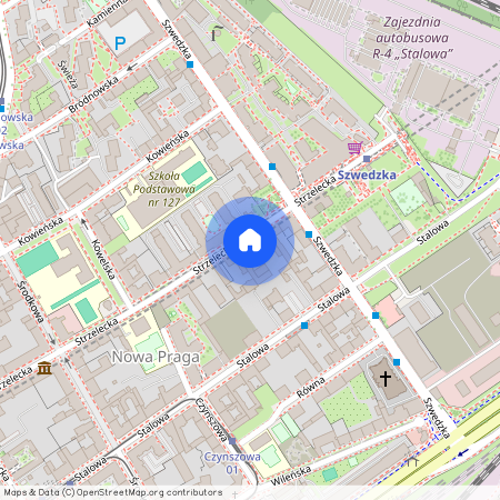 Strzelecka, Nowa Praga, Praga-Północ, Warszawa, mazowieckie
