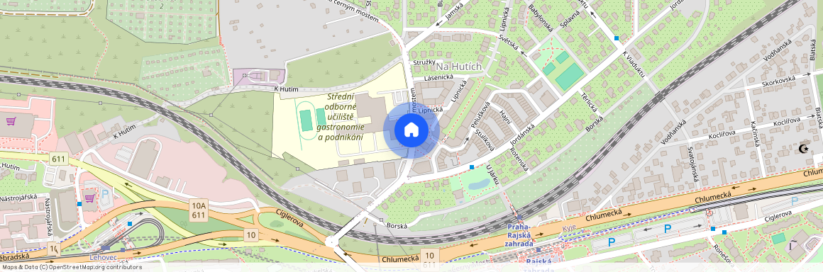 Za černým mostem, Praha