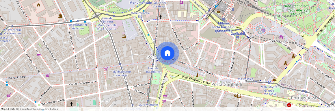 Viale pasubio, 16, Milano, Lombardy 20154