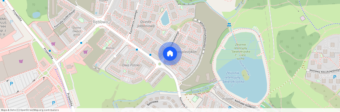 ul. Alfonsa Flisykowskiego 15, Jasień, Gdańsk, pomorskie