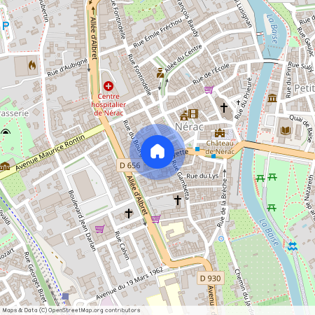 1817-OC- SUD OUEST- FRANCESCAS, Nérac