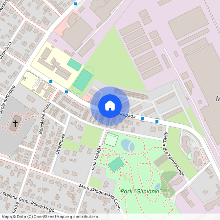 ul. 11 Listopada, Radomsko, radomszczański, łódzkie