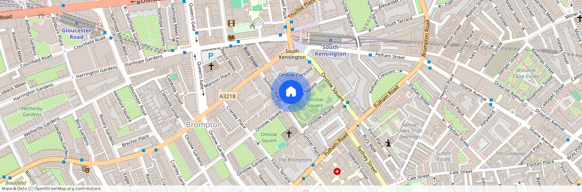 Onslow Square, South Kensington, London