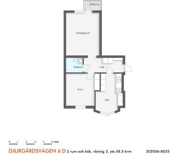 Djurgårdsvägen 6 D - Foto 2