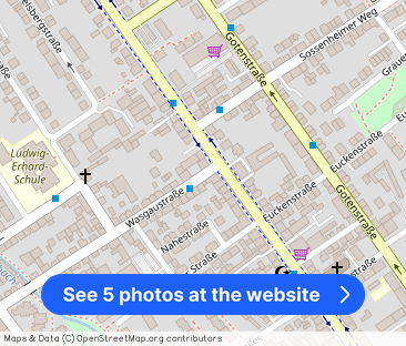 Neuwertige 2-Zimmer-OG-Wohnung mit Dachterrasse und EBK in Frankfur... - Photo 1