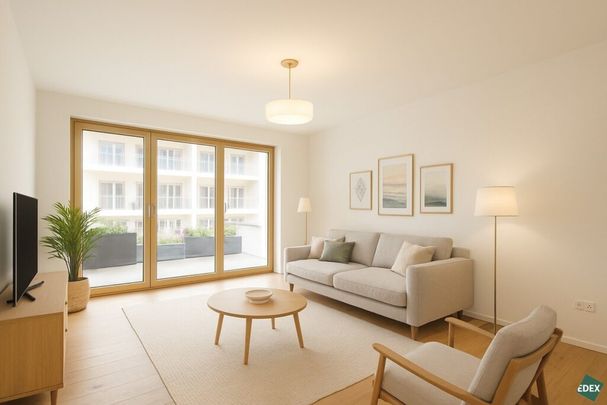 ERSTBEZUG | Stilvolle 2-Zimmer-Wohnung mit Loggia &#038; Miele-Küche - Photo 1