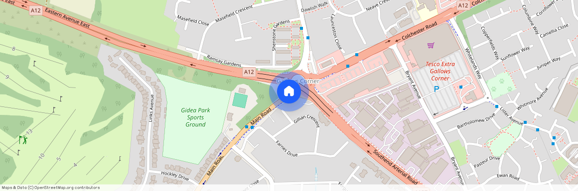 Main Road, Romford, Essex, RM2