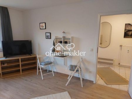 Voll möblierte, gemütliche und helle Apt.-Wohnung mit Balkon in ruhiger Lage in Hiltrup-West - Photo 2