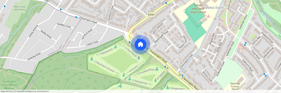 Chessington Road, West Ewell