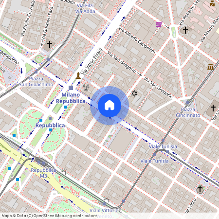 Viale Tunisia 44, Milano