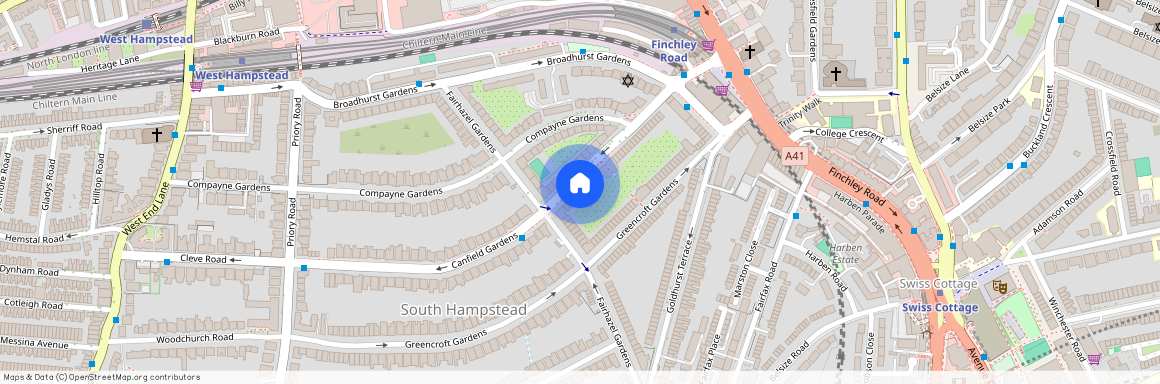 Canfield Gardens, London NW6