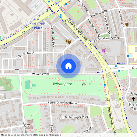 Wilramstraße 51, 81669 München - Ramersdorf-Perlach