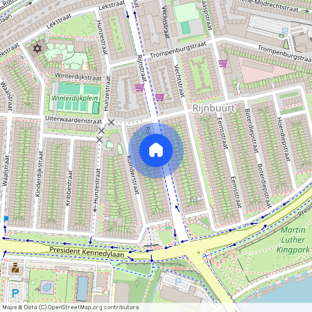 Amsterdam, 1079HT, Rijnstraat, 198