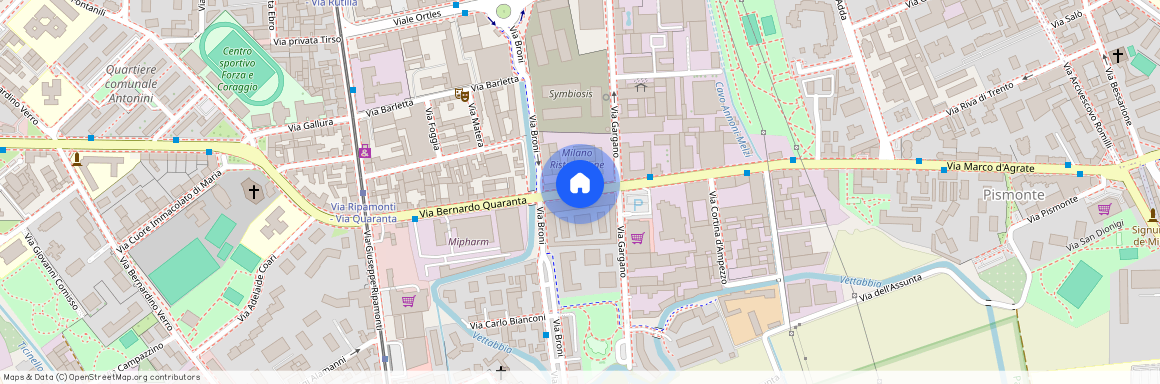 Via Bernardo Quaranta, Milan, Lombardy