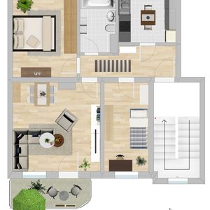 Tolle 3-Raumwohnung in ruhiger Lage - Photo 3