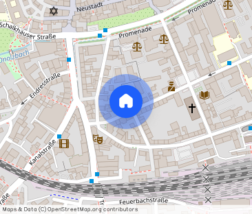 Großzügige 2-Zimmer-Wohnung mit Lift und Tiefgarage in Ansbach - Foto 1