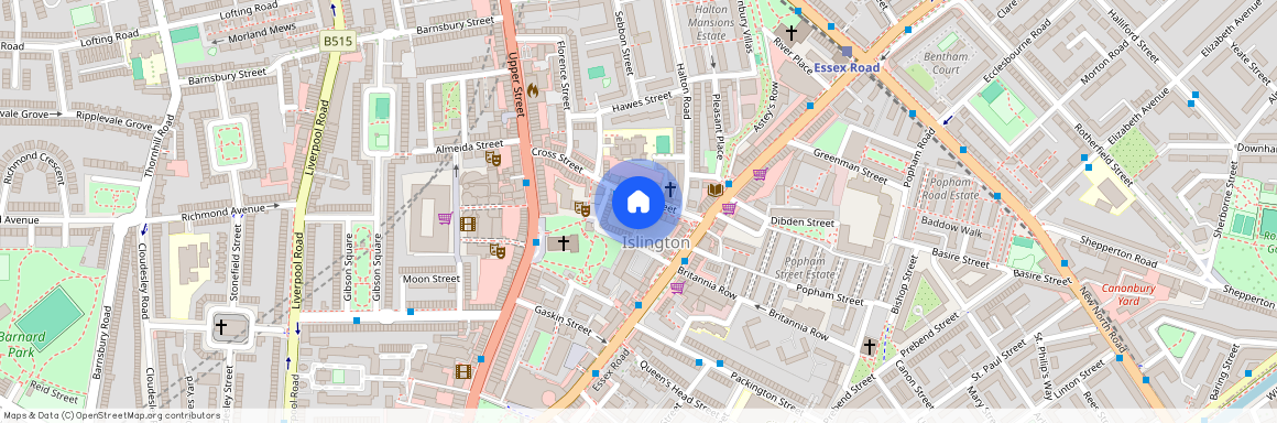 Cross Street London N1