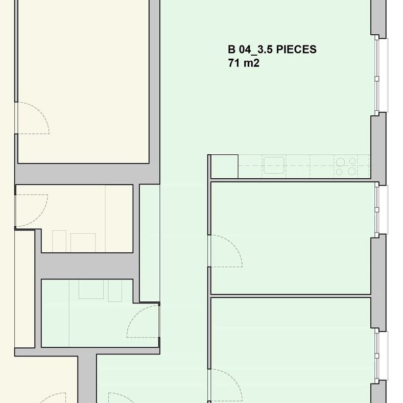 Bel appartement avec grand balcon - Foto 1