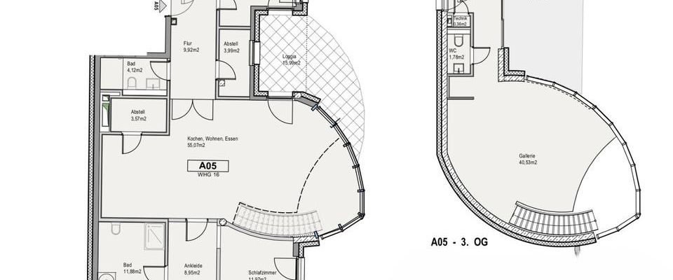 Exklusive Neubau 3 Zimmer Wohnung in Dambach - Photo 1