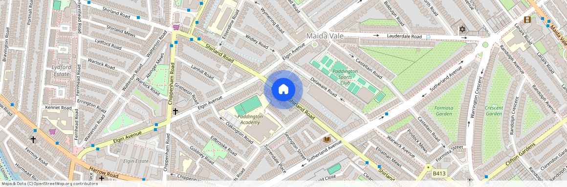 Shirland Road, Chesney Court Shirland Road, W9