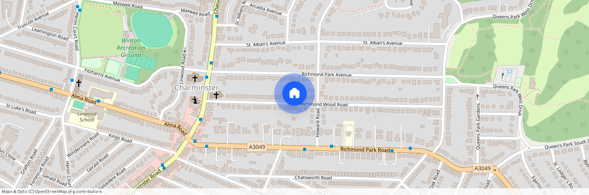 Richmond Wood Road, Bournemouth, Dorset, BH8