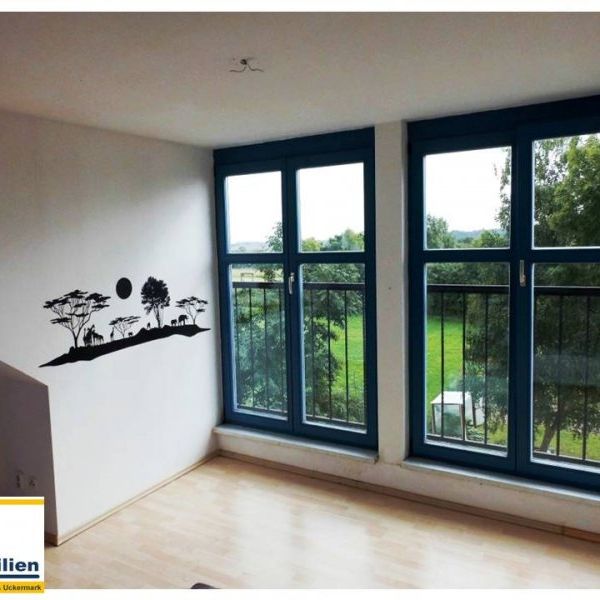 Helle 4- Raumwohnung im Herzen der Uckermark zu vermieten + Gartenmitbenutzung - Photo 1