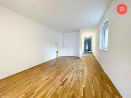 Geförderte 2-Zimmer-Wohnung mit Tiefgaragenparkplatz und Loggia in Gallspach. Erstbezug! - Foto 2