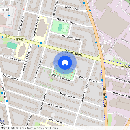 Bennan Square, Govanhill, Glasgow, G42 8SU