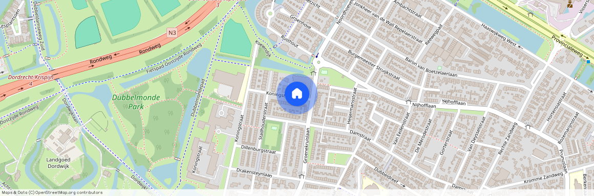 Dubbeldam-Noord, 3319 PH, Koningstraat, Dordrecht