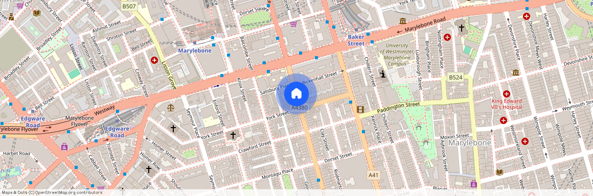 Gloucester Place, Marylebone, London, W1U
