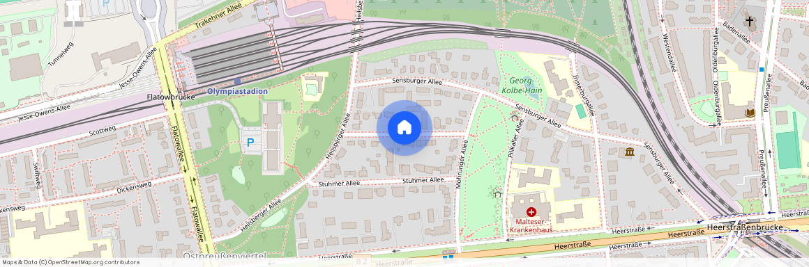 Arysallee, Berlin, Westend, 14055