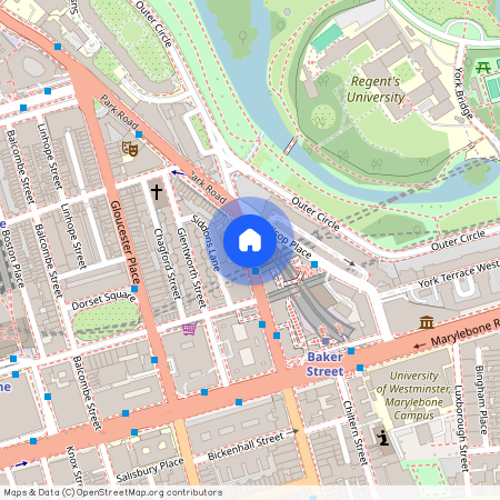 Baker Street, Regent's Park, London, NW1