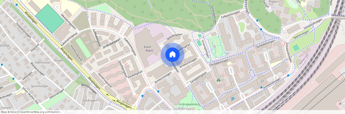 Spikskogatan 12, Solberga