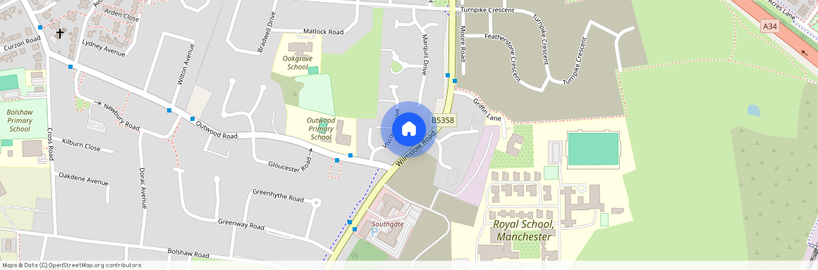 Dame Hollow, Heald Green, Stockport, SK8 3HX