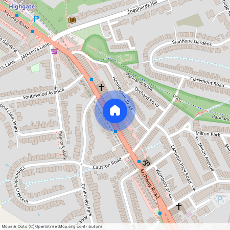Archway Road, N6 5AX, Highgate