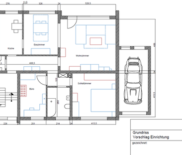 Geräumige 4-Zimmer-Wohnung mit Garage und Garten - Foto 1