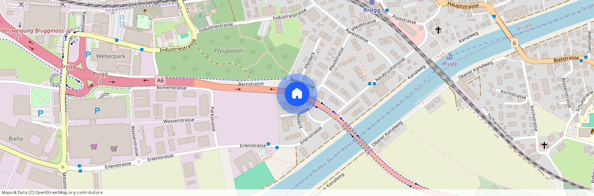 2555, Brügg, Römerstrasse, 3