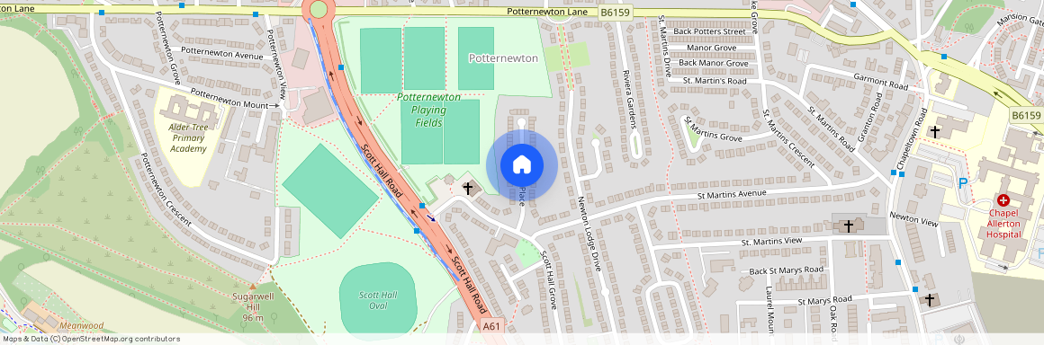 Scott Hall Place, Leeds, LS7