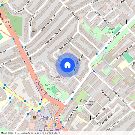 Miranda Road, Archway, N19