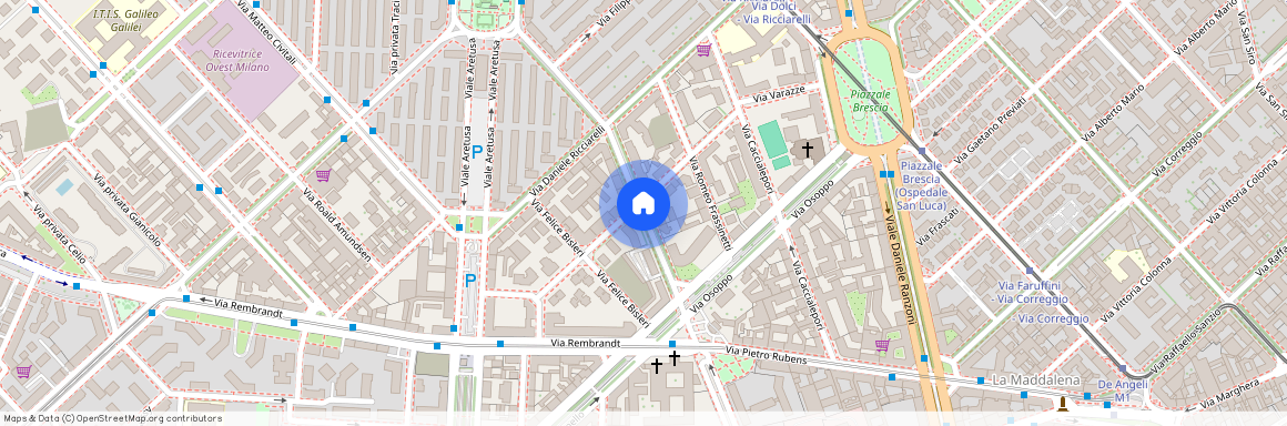 Via Saverio Altamura, Włochy, Milan