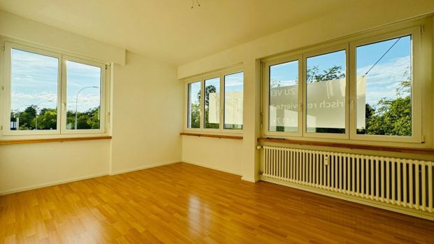 Komplett renovierte 3-Zimmer-Wohnung mit Balkon und Keller, 1. Obergeschoss - Photo 1