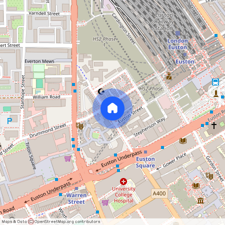 North Gower Street, Euston, London, NW1
