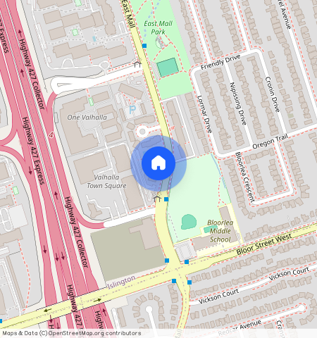 ** The East Mall, Etobicoke, Etobicoke, Toronto, M9B 3Z8