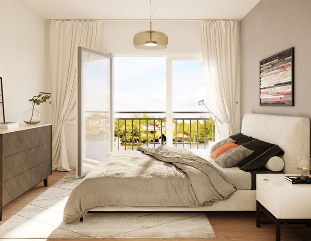 Moderne Erdgeschosswohnung mit Terrasse im Havelquartier Potsdam - Foto 1