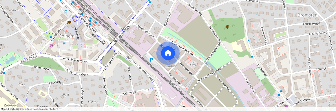 Stockholm, Skogängsvägen, 39 A, 16348, Spånga