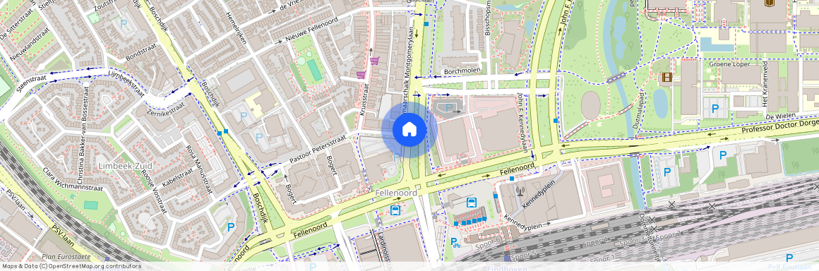 Fellenoord, 5612 BA, Veldmaarschalk Montgomerylaan, Eindhoven