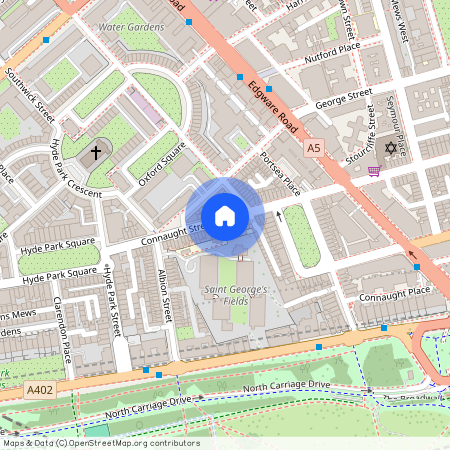 Oxford Square, Hyde Park, London, W2